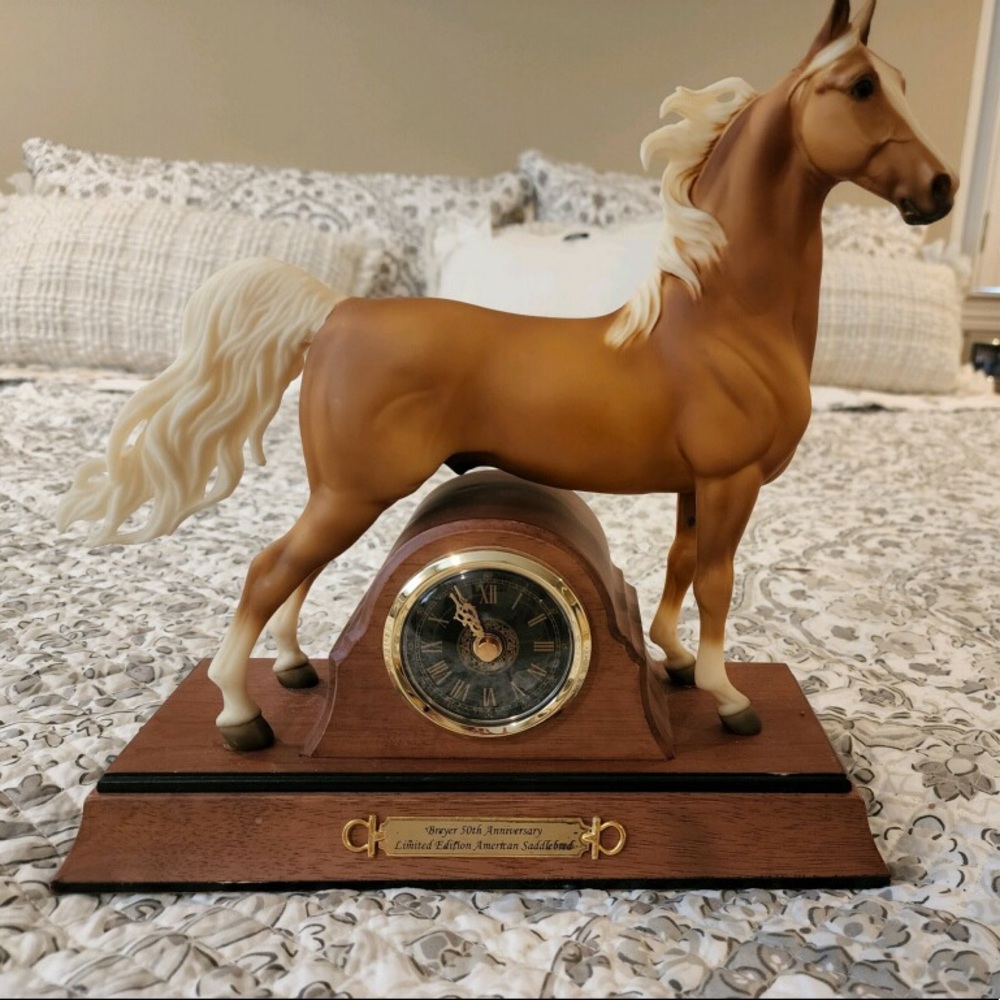 Breyer 50th Anniversary Mantlepiece Clock